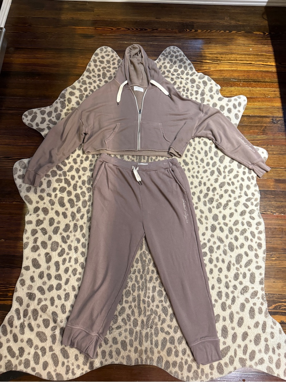 Spiritual Gangster Taupe Sweat Set L/XL